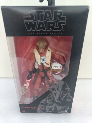 STAR WARS BLACK SERIES X-WING PILOT ASTY #14  6" ACTION FIGURE RESISTANCE NEW - Image 1 of 4
