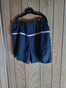Islander Swim Trunks Mens Size Large Navy Blue White Stripe - Picture 1 of 8