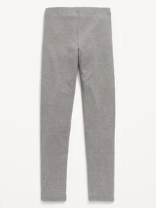 Old Navy Rib-Knit Leggings for Girls 2 Pair - NEW - Htr Gray & Navy - Size M - Picture 1 of 1