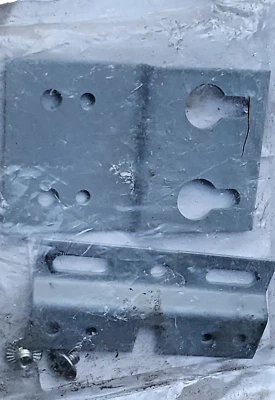 B-Line 119156 Electrical Box Mounting Bracket Steel, Galvanized - Image 1 of 4