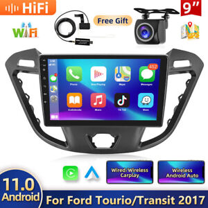 DAB+ For Ford Transit Custom Carplay Android 11.0 Car GPS Stereo Radio Head Unit