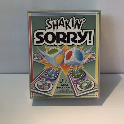 Vintage SHAKIN' SORRY dice game - COMPLETE - Parker Brothers 1992 - Image 1 of 2