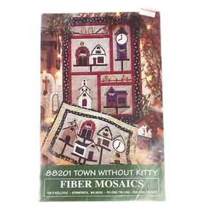 Vintage Applique Patterns Town without Kitty & Cheep Rent District to quilt - Picture 1 of 3