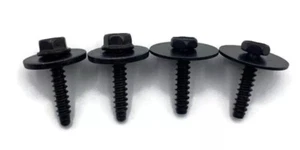 Tornillo de tapa de parachoques trasero genuino OEM Ford Transit W708591-S450B paquete de 4 piezas - Imagen 1 de 4