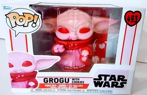 Funko POP! # 493 STAR WARS Grogu Bobble Head Vinyl Figure Brand New - Picture 1 of 6