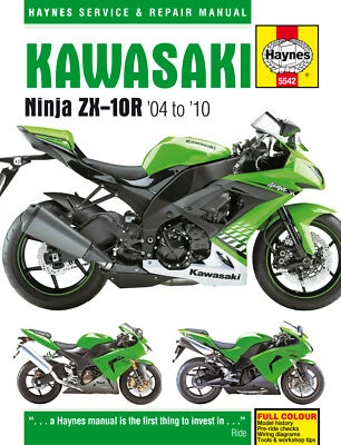 Kawasaki ZX-10R 2004-2010 Workshop Repair Manual M5542 - image 1 of 3