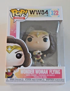FUNKO POP! WW84 Wonder Woman Flying # 322 (Vaulted) - Picture 1 of 6