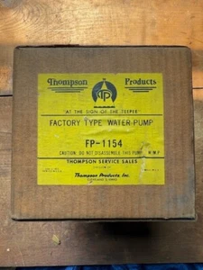 VINTAGE original 1953-54 Hudson V6 Jet Models Water Pump - Picture 1 of 8