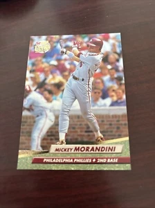 Mickey Morandini 1992 Fleer Ultra #247 Philadelphia Phillies - Picture 1 of 1