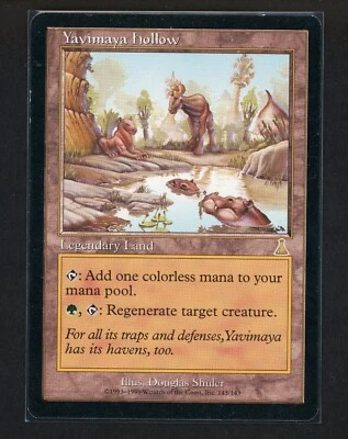 MTG Magic | Urza's Destiny - YAVIMAYA HOLLOW | free combined shipping - Image 1 of 2