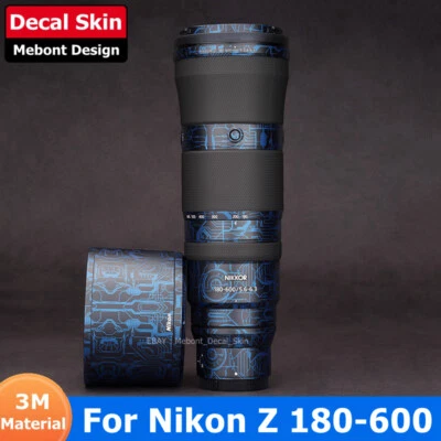For Nikon Z 180-600mm F5.6-6.3 VR Decal Skin Camera Lens Sticker Vinyl Wrap Film - Image 1 of 4