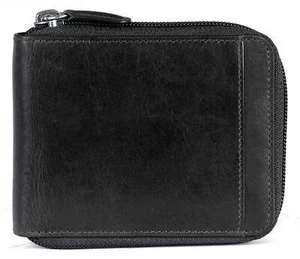 Mancini Casablanca Men’s Zippered Wallet with Removable Passcase - Picture 1 of 7