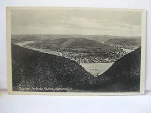Alte AK Boppard - Perle des Rheins - Vierseenblick - gelaufen ca. 1935 - Bild 1 von 1