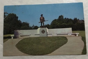 Cartolina Memoriale di Guerra Spagnolo Central & Parkway, Memphis, Tenn. (X2) - Foto 1 di 2