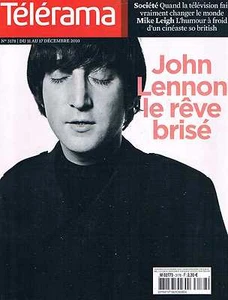 Telerama   N°3178   11 Dec 2010 :John lennon le reve brise - Imagen 1 de 1