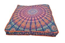 Handamd Large Hippie Mandala Floor Pillow Cushion Fancy Cover Pouf Bohemian Yoga