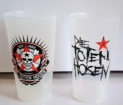 Die Toten Hosen Set 2 Konzertbecher Trinkbecher Becher 0,4 l  - Bild 1 von 2