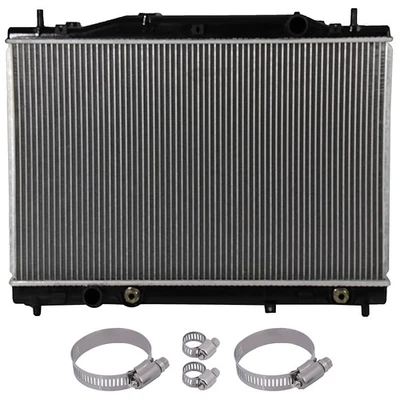 Radiator with Universal Oil Hose Clamps Kit For 2004-2007 Cadillac CTS CU2731 Foto 1 de 4