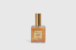 Idc Institute Gold shimmer olio corpo secco bronzer 50 ml Glitter Effetto Glow - Foto 1 di 2