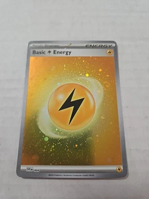Basic Lightning Energy (Cosmos Holo) 004 Sv01: Scarlet & Violet Base Set Holo - Image 1 of 2