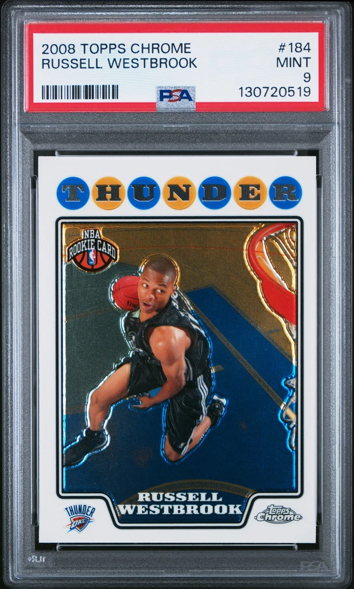 Topps Russell Westbrook Basketball Rookie Sports Trading Cards