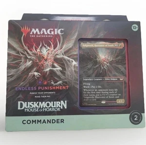 Magic The Gathering MTG Endless Punishment Duskmourn Commander Deck - Bild 1 von 1