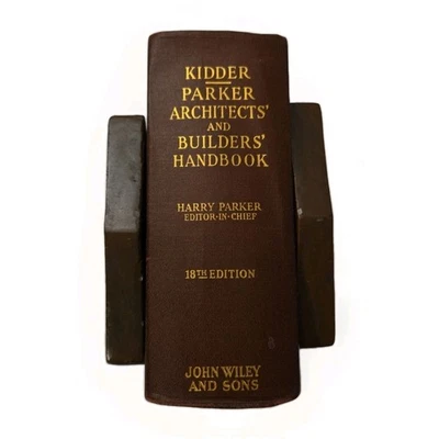 Kidder-Parker Architects' and Builders' Handbook 18th Edition Wiley & Sons 1941 - Image 1 of 4
