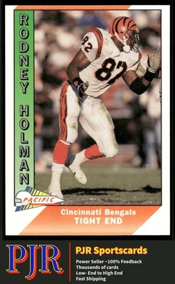 Rodney Holman 1991 Pacific #68 Cincinnati Bengals - Image 1 of 2