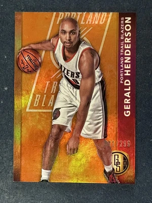 2015-16 Gold Standard #115 Gerald Henderson Trail Blazers /299 - Image 1 of 2