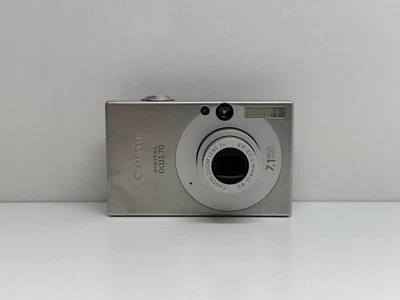Canon IXUS 70 Digital Kamera Digitalkamera 7.1MP, TEILDEFEKT! ⚡BLITZBEREIT⚡ - Bild 1 von 4
