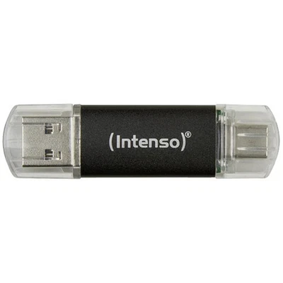 Intenso Twist Line Clé USB 32 GB anthracite 3539480 USB-A, USB-C®, USB 3.1 (Gen - Photo 1/4