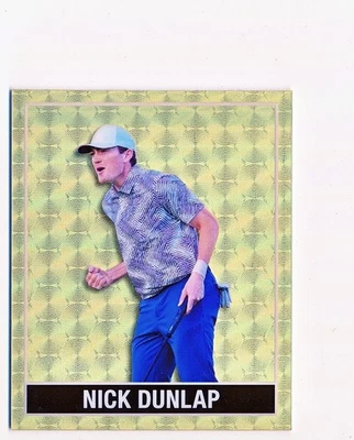2025 Leaf National Convention Nick Dunlap 48 Bowman Gold Prismatic No48B120 (1/1) - Изображение 1 из 2