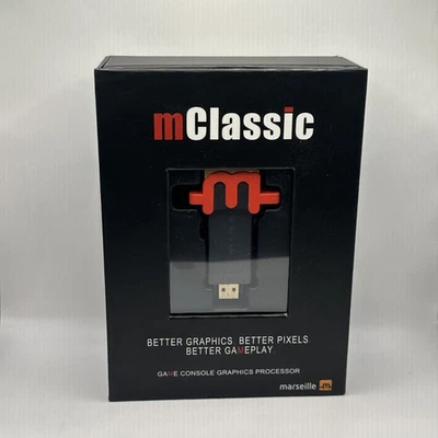 Marseille Classic mClassic Game Console Graphics Upscaler HDMI • Used + Charger - Image 1 of 2