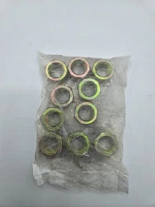 Fastenere Finished Hex Nuts 3/4"-10 Zinc Yellow Chromate Plated Steel 10-Pack - Picture 1 of 2