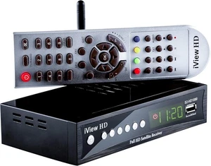 UK FULL HD Satelliten TV Receiver, integriertes WLAN, USB-Recorderfunktion - Bild 1 von 8