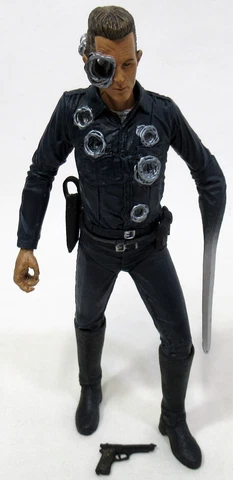 McFarlane Movie Maniacs Terminator 2 T-1000 7" Figure Cover
