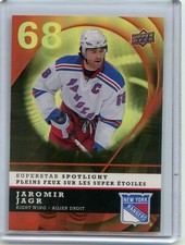  2008-09 McDonald's Upper Deck Superstar Spotlight #IS12 Jaromir Jagr