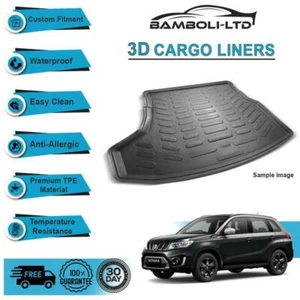 3D CARGO LINER BOOT LINER REAR TRUNK MAT FOR Suzuki Vitara 2016-UP - Bild 1 von 4