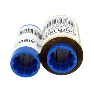 800015-106 Gold Ribbon For Zebra P300 P310i P320i P330i Printer 1000 Print - Picture 1 of 4