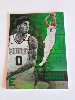 2017-18 Marquese Chriss SP Green Foil Refractor Panini Essentials - Image 1 of 2