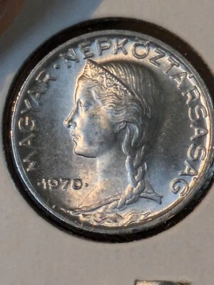 1970 HUNGARY 5 FILLER (GEM BRILLIANT Uncirculated - Image 1 of 2