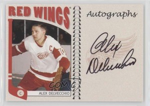 2004-05 ITG Franchises US West Edition Auto Alex Delvecchio #A-AD Auto HOF