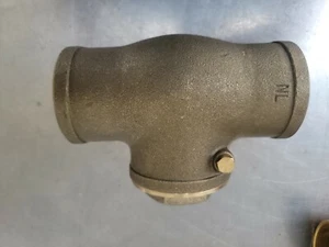LEGEND 451 NL 2" BRASS SWING CHECK VALVE 200WOG SWEAT NEW - Picture 1 of 6