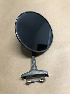 Original Roberk Mirror  # 235 Round Clamp on Side Mirror Patina Rod Survivor - Picture 1 of 9