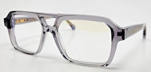Unique Design Milano Model FRAME 20 Color 31 Crystal Acetate Eyeglasses NIB - Picture 1 of 5