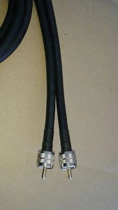   RG-8/U   CB  Ham Radio  PL259 UHF to PL259 VHF 50 ohm coax cable  3 FT - Picture 1 of 2