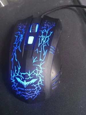 Havit Magic Eagle HV-MS672 Wired Gaming Mouse – 6 Buttons – Open Box - Image 1 of 4