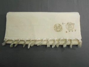 K21134 Japanese Vintage Tsumugi Tanmono (roll of cloth) White Muji - Picture 1 of 8