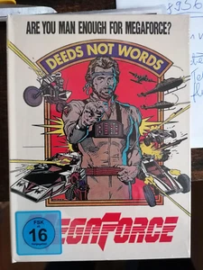 MEDIABOOK: MEGAFORCE (1982) (DVD & BLU RAY) UNCUT LIMITIERT AUF 500 - Bild 1 von 2