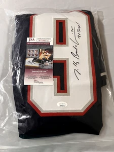 Tully Banta-Cain Signed Navy New England Patriots Autographed Jersey JSA COA - Picture 1 of 2